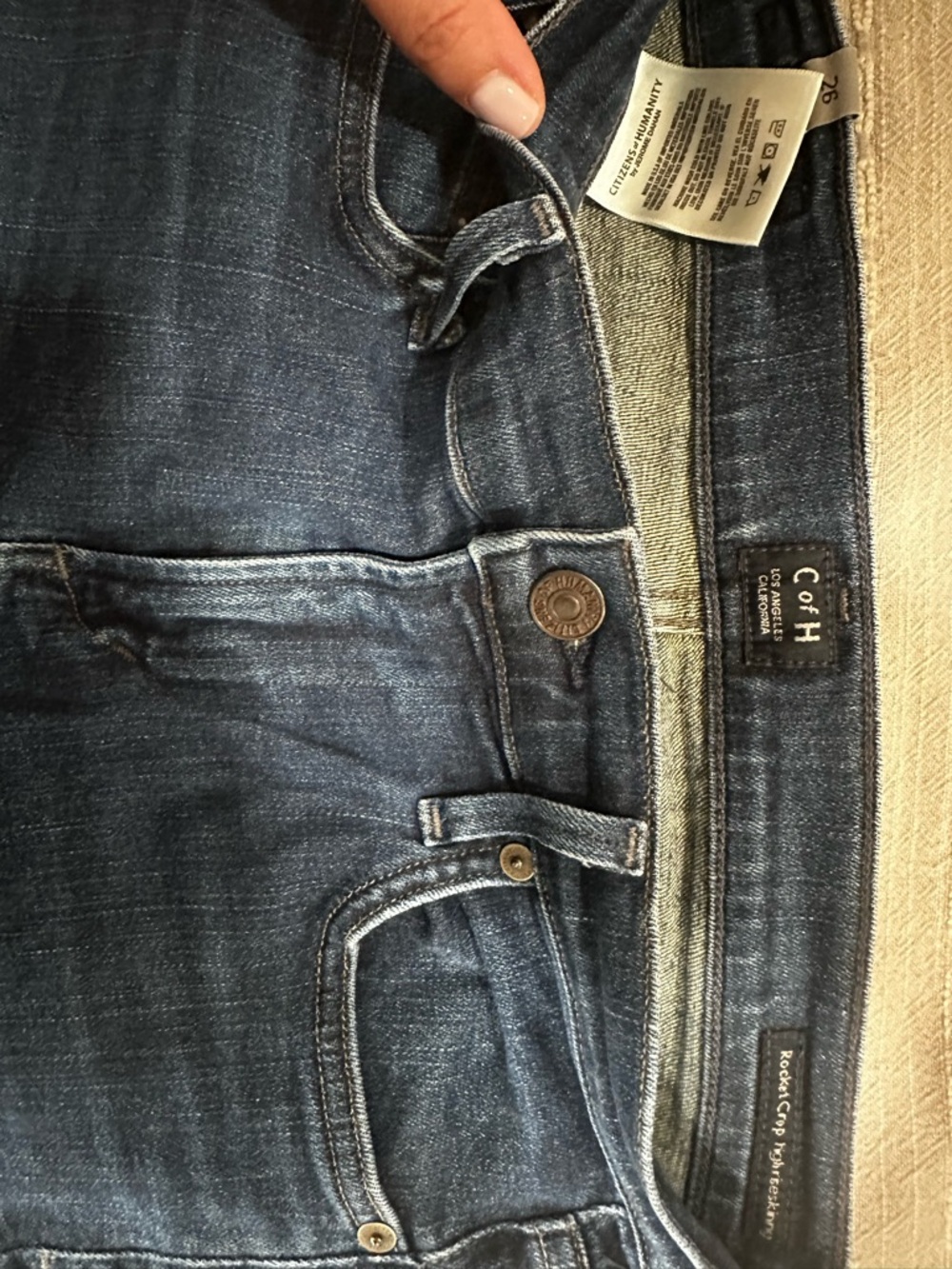 Citizens Of Humanity Women's Skinny Jeans - Indigo Blue Wash